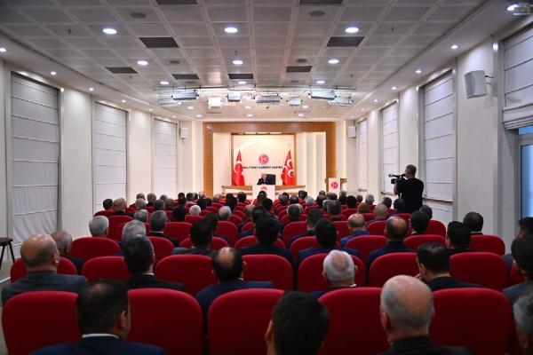 Bahçeli'den il başkanlarıyla toplantı