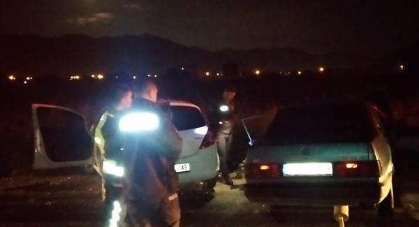 Burdur'da 2 otomobil kafa kafaya çarpıştı: 1 ölü, 4 yaralı