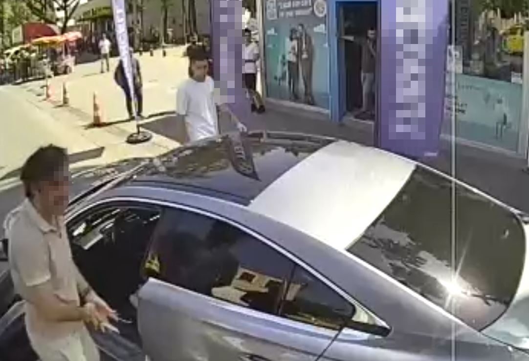 Korku dolu anlar kameraya yansıdı