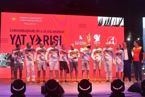 Cumhurbaşkanlığı Yat Yarışları'nda ödüller sahiplerini buldu