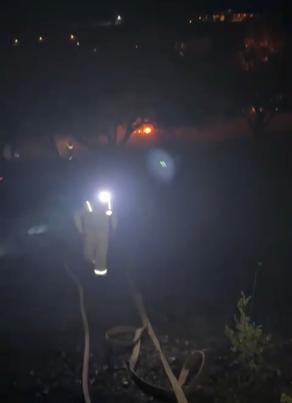 Gazipaşa'da yangın paniği