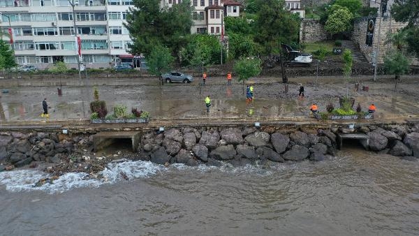 Ordu'da selin ardından yaralar sarılıyor