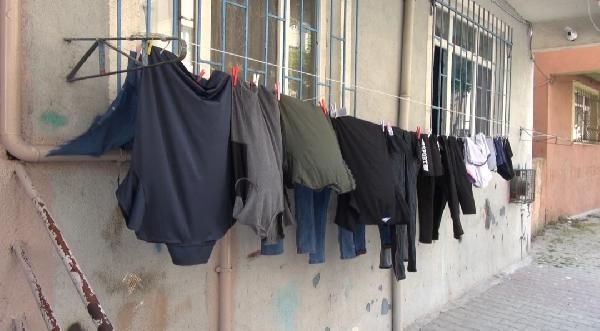 Sultangazi'de elbise hırsızına kamera da fayda etmedi