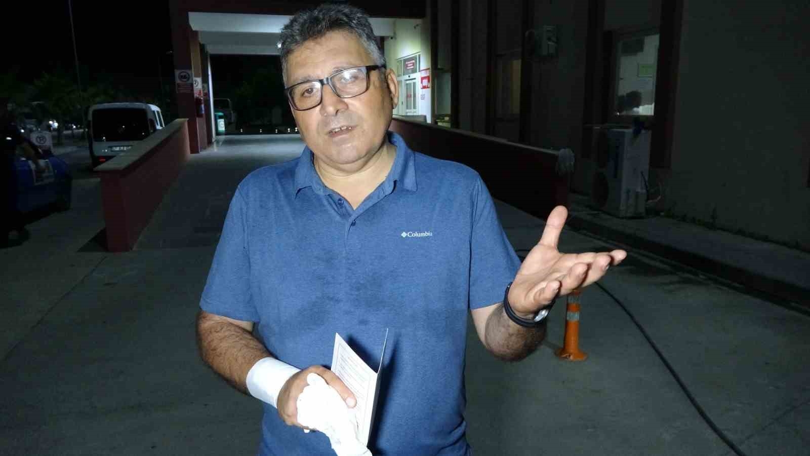 Tasmasız ve ağızlıksız doberman parkta aileye dehşeti yaşattı