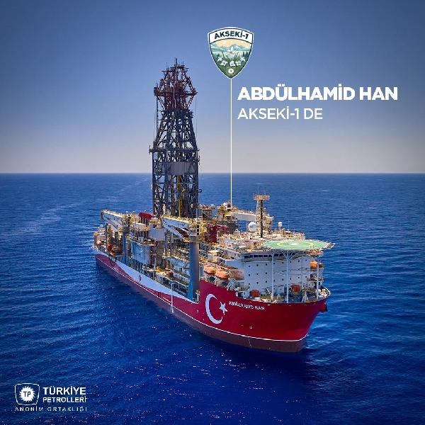 Abdülhamid Han, Akdeniz'de sondaja başlıyor