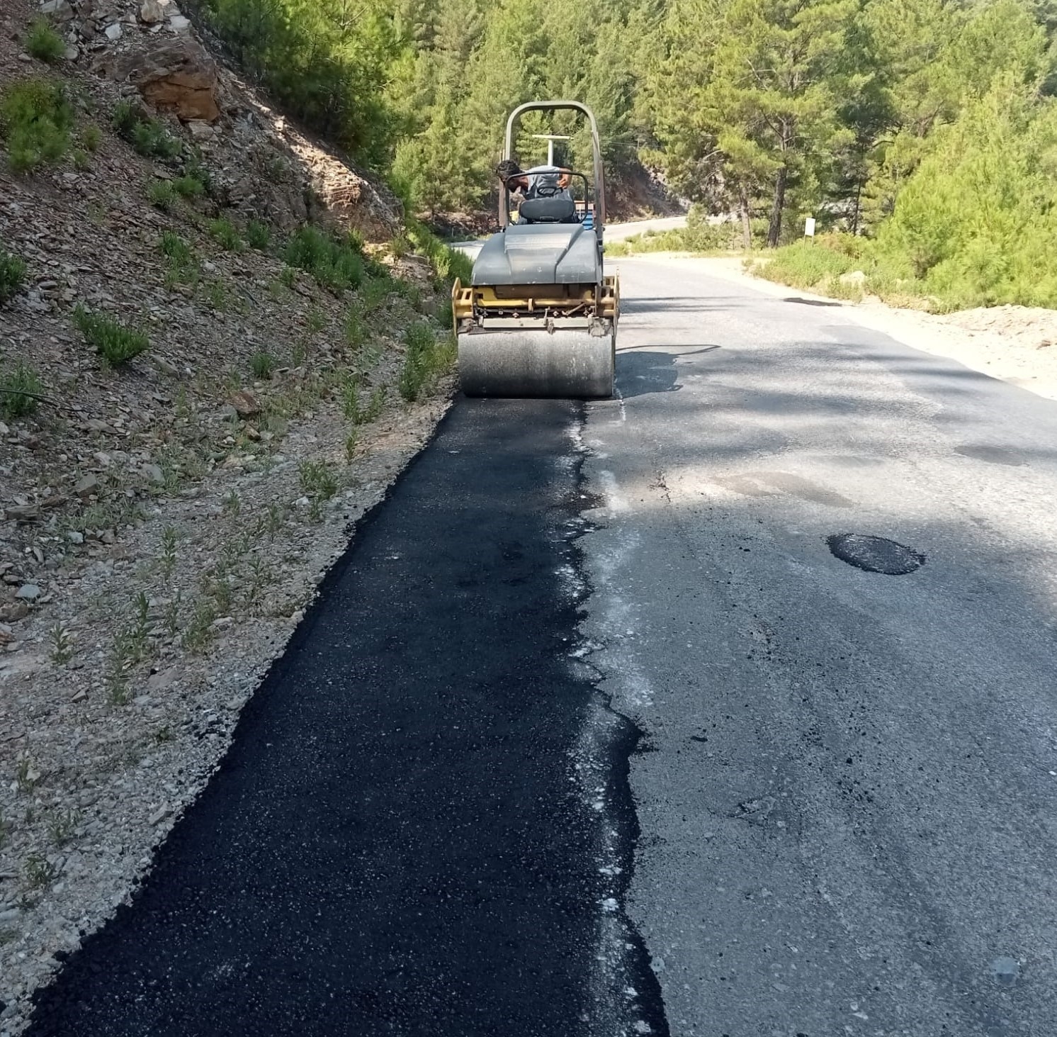 Alanya'da yayla yollarına bakım onarım