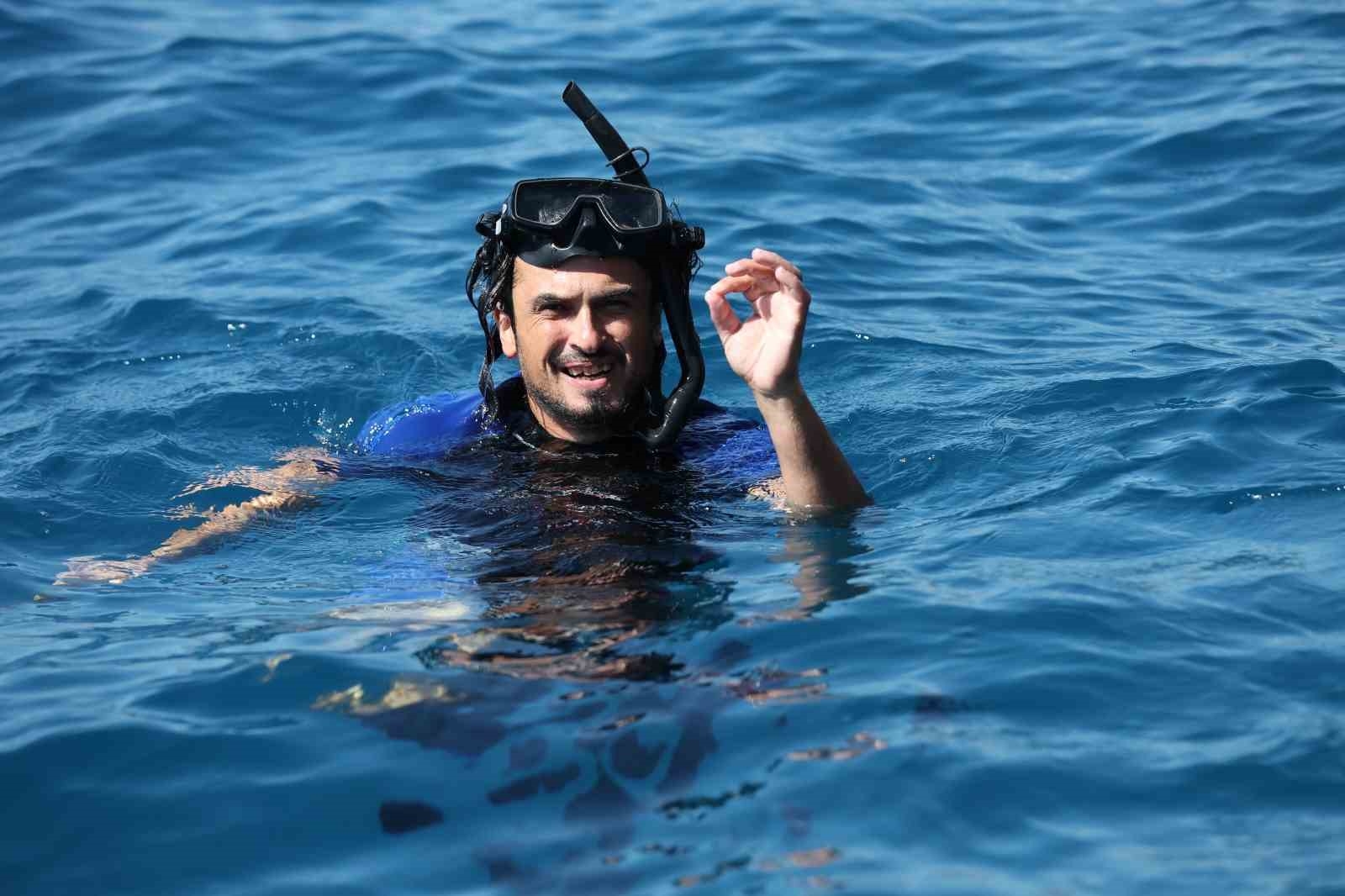 Antalya'da Aslan Balığı Avlama Yarışması düzenlendi
