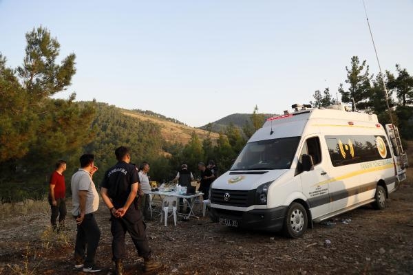 Antalya'daki orman yangını 2'nci gününde