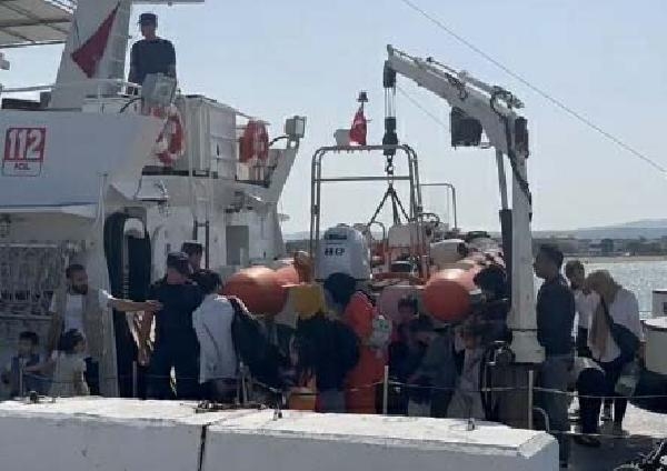 Çanakkale'de 27 kaçak göçmen ile 3 organizatör yakalandı