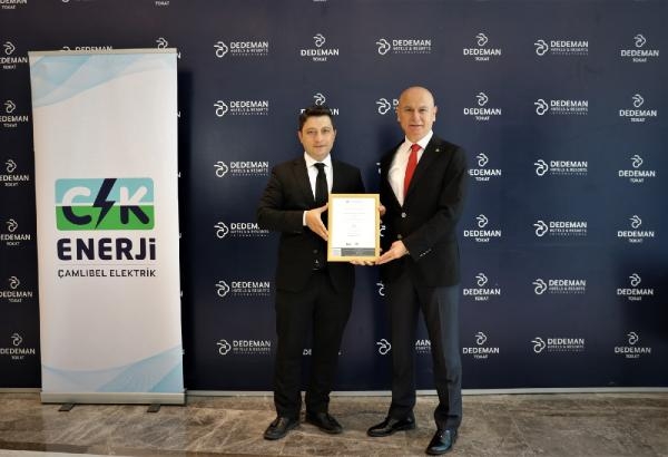 CK Enerji'den çevreye duyarlı şirketlere 'Uluslararası Yenilenebilir Enerji Sertifikası' 