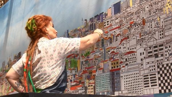 Cumhuriyet'in 100'üncü yılı için dev tablonun yapımına başlandı