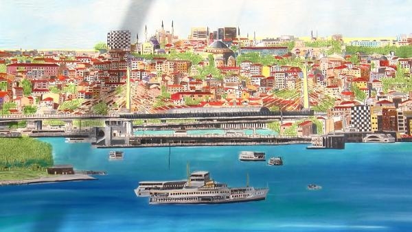 Cumhuriyet'in 100'üncü yılı için dev tablonun yapımına başlandı