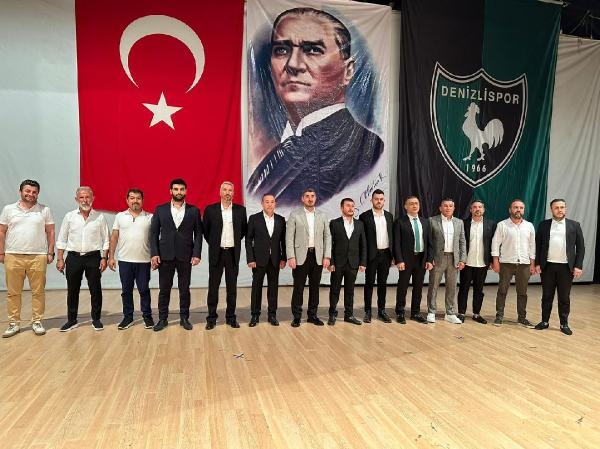 Denizlispor'da Başkan Uz güven tazeledi