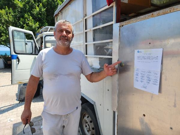 Karavancılara 'tahliye edin' tebligatı