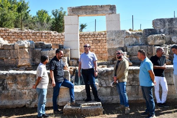 Olba Antik Kenti'nde 2'nci yüzyıla ait heykel ve friz parçaları bulundu