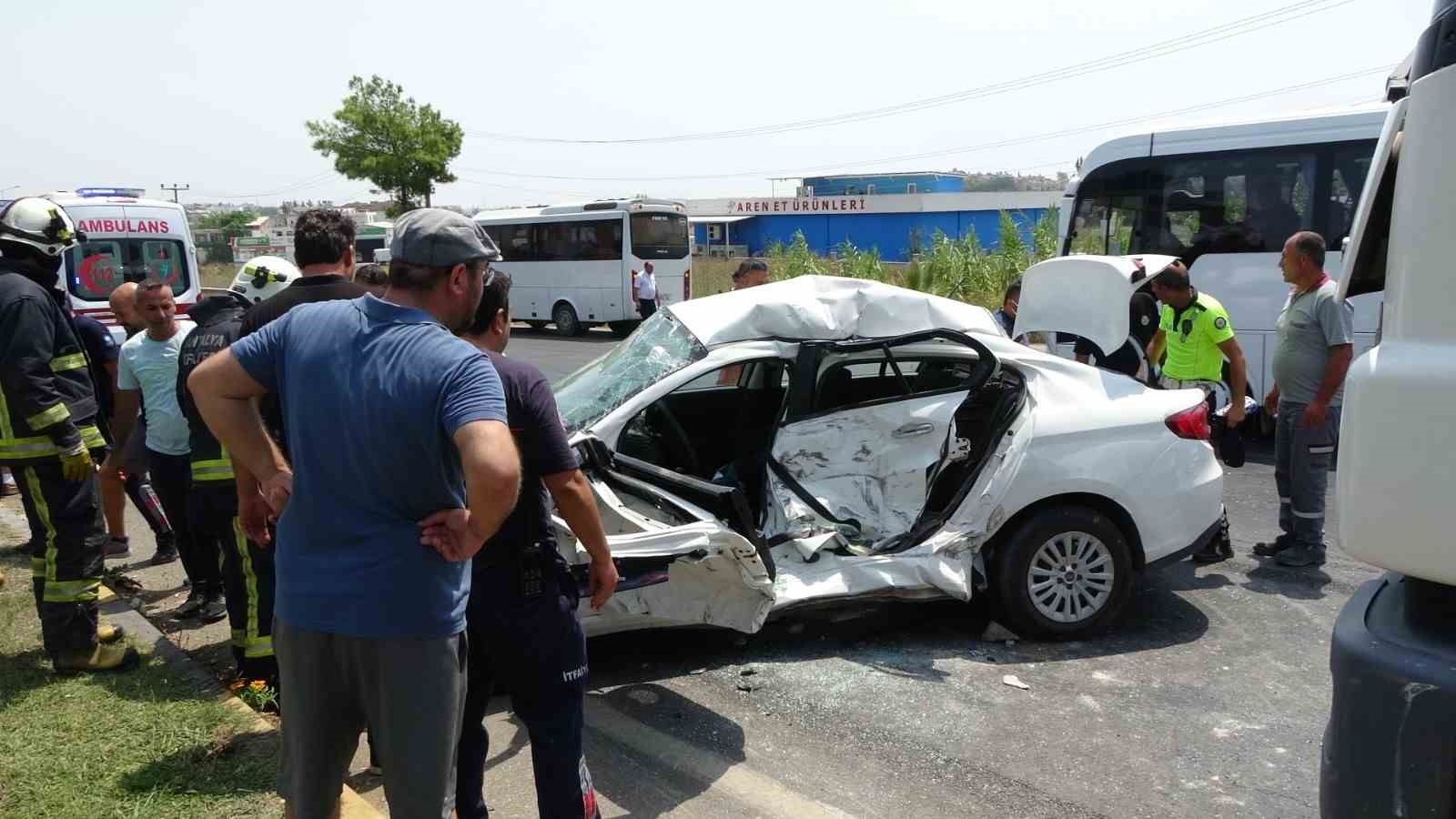 Ölüm tatil dönüşü yakaladı