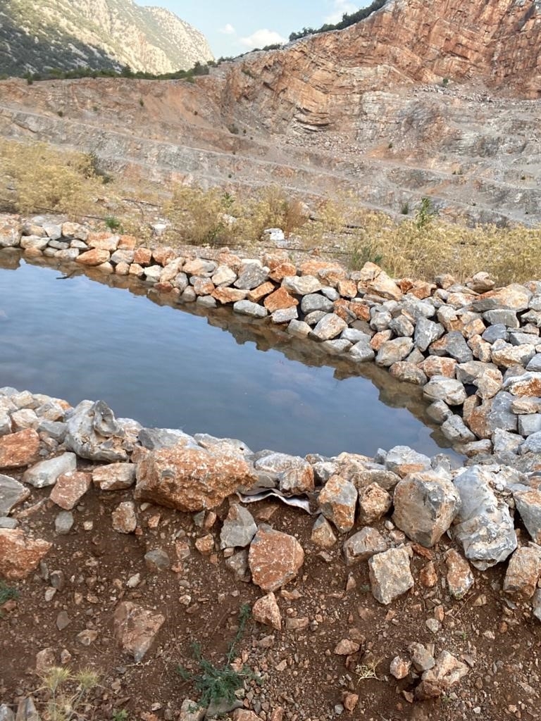 Ormancıların, can suyu havuzları yaban hayatına can oluyor