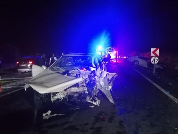 Otomobil ile cip çarpıştı: 4 ölü, 2 yaralı