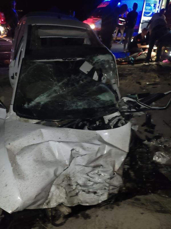 Otomobil ile cip çarpıştı: 4 ölü, 2 yaralı