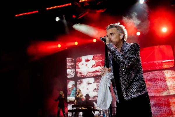 Robbie Williams, Bodrum'da sahne aldı
