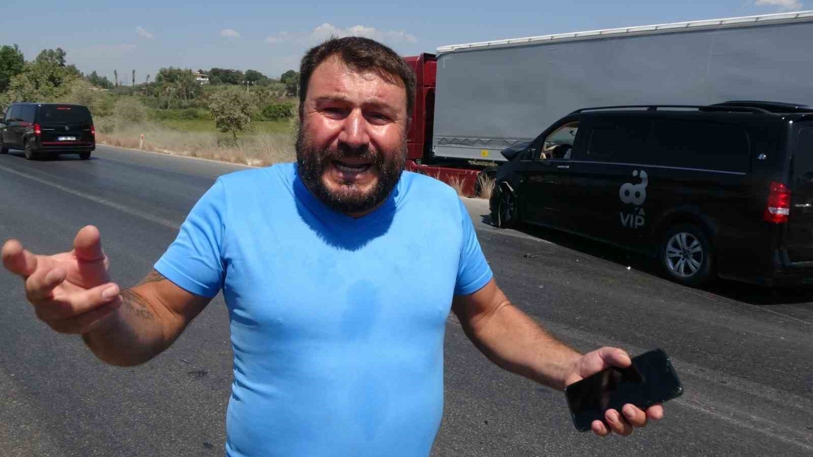 Tur minibüsünün sebep olduğu kaza 'Zavadanak Bekir'i isyan ettirdi