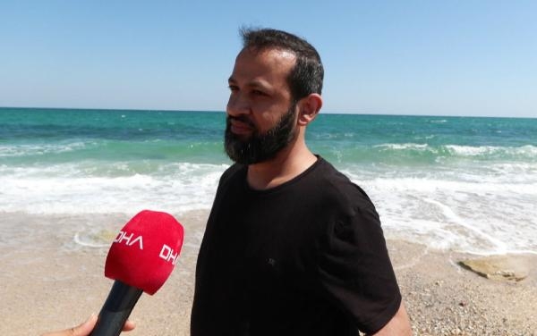 Yasağa rağmen sahile akın ettiler