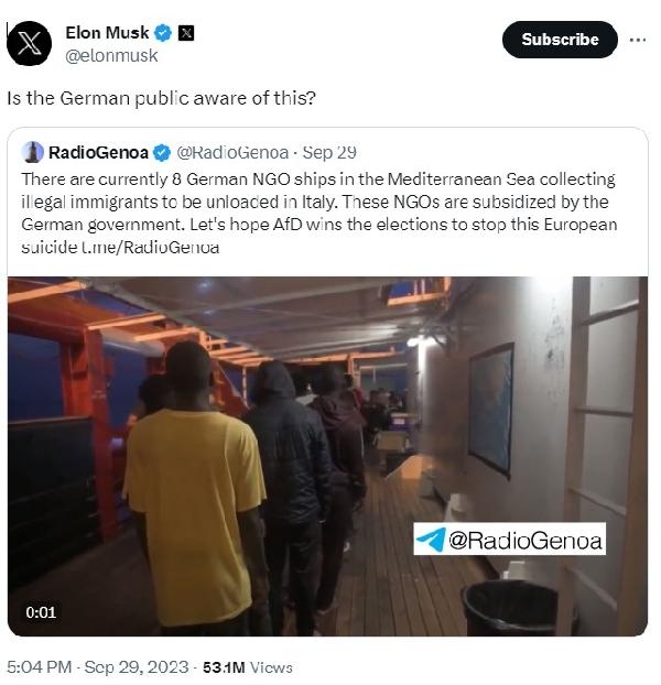 Almanya Dışişleri ile Elon Musk arasında 'mülteci' gerginliği