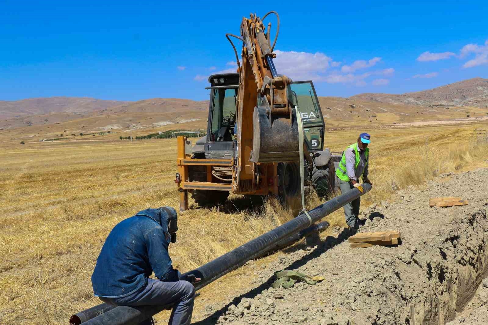 ASAT, Avdan ve Beğiş mahallelerinin içme suyu hattını yeniliyor
