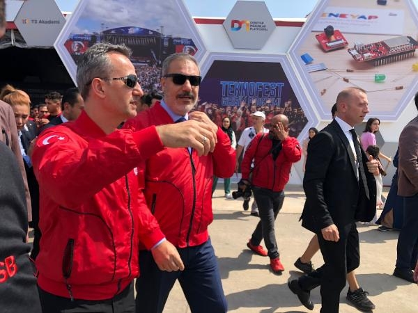 Bakan Fidan'dan TEKNOFEST ziyareti