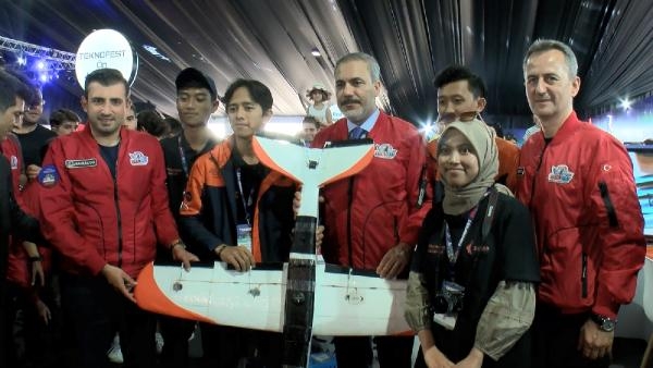 Bakan Fidan'dan TEKNOFEST ziyareti