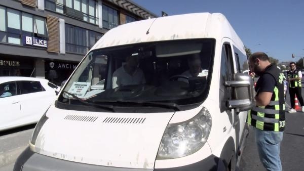Bakırköy'de okul servisleri denetlendi 
