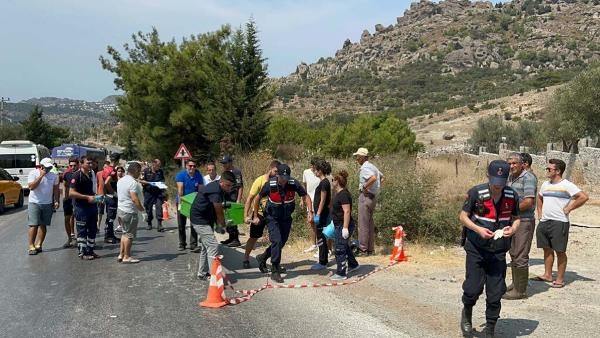 Bodrum'da otomobilin çarptığı motosikletin sürücüsü muhtar öldü