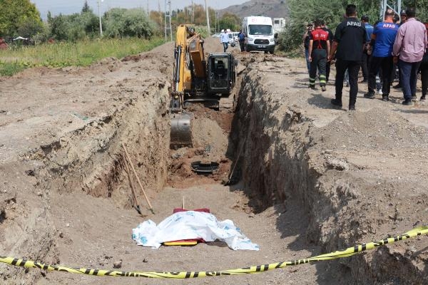 Çankırı'da altyapı çalışmasında göçük: 1 işçi öldü