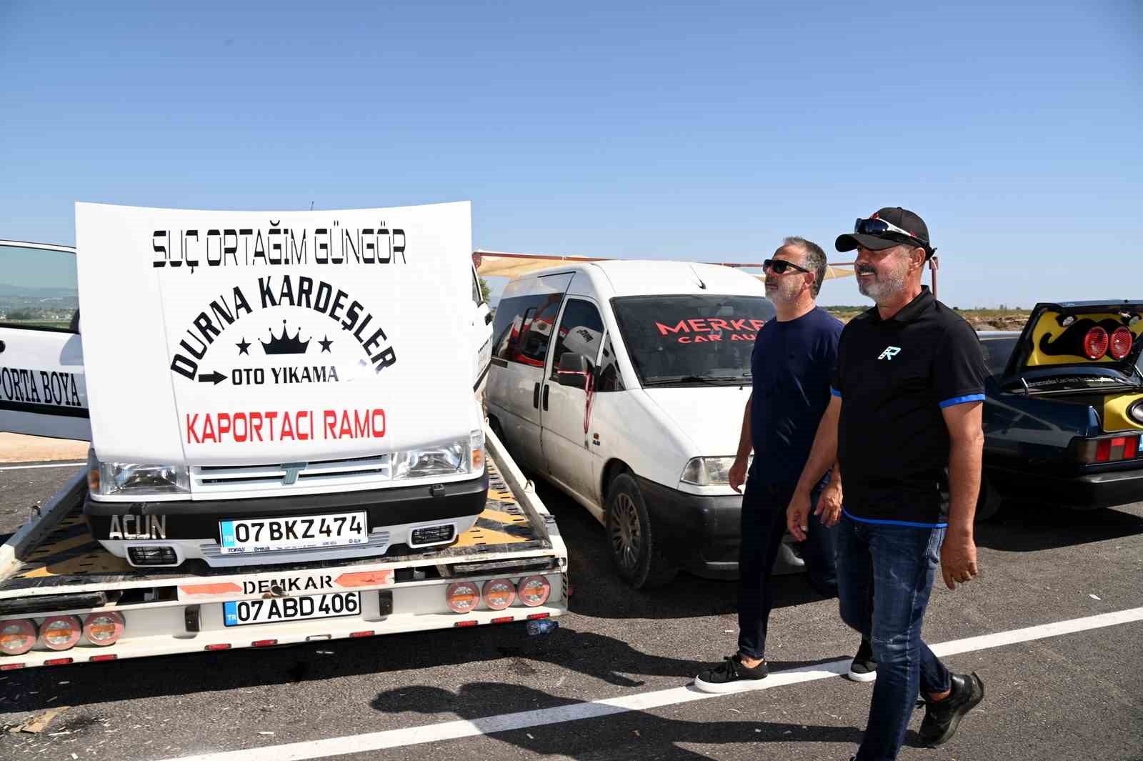 Drift ve modifiye tutkunları Manavgat'ta buluştu