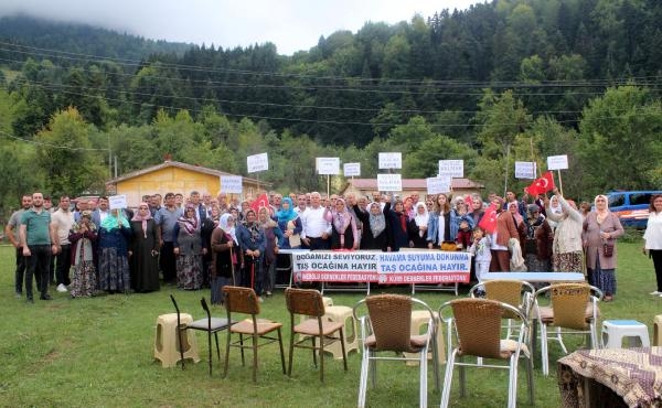 Kastamonu'da kalker ocağı ÇED toplantısı tepki nedeniyle yapılamadı