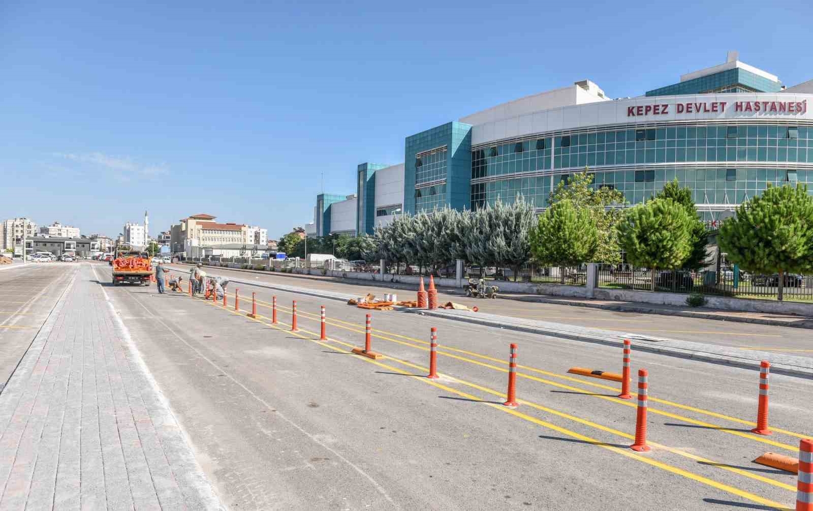 Kepez Devlet Hastanesine yeni otopark