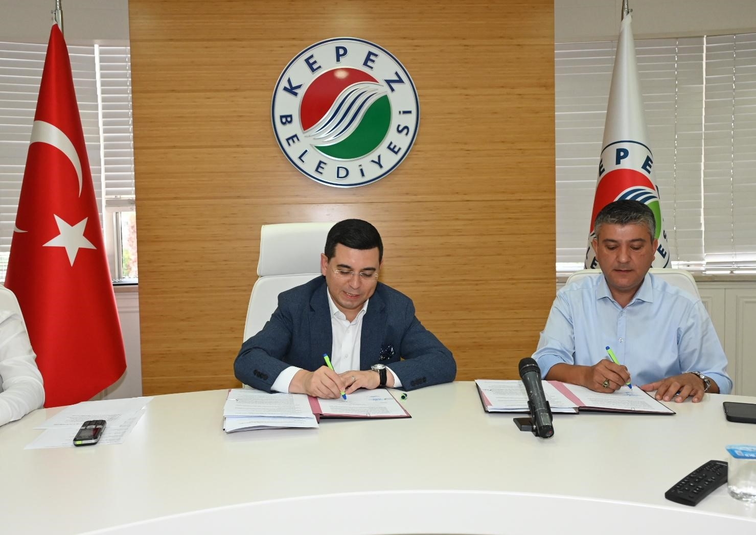 Kepez'de 9 mahalleye 9 kapalı pazar protokolü