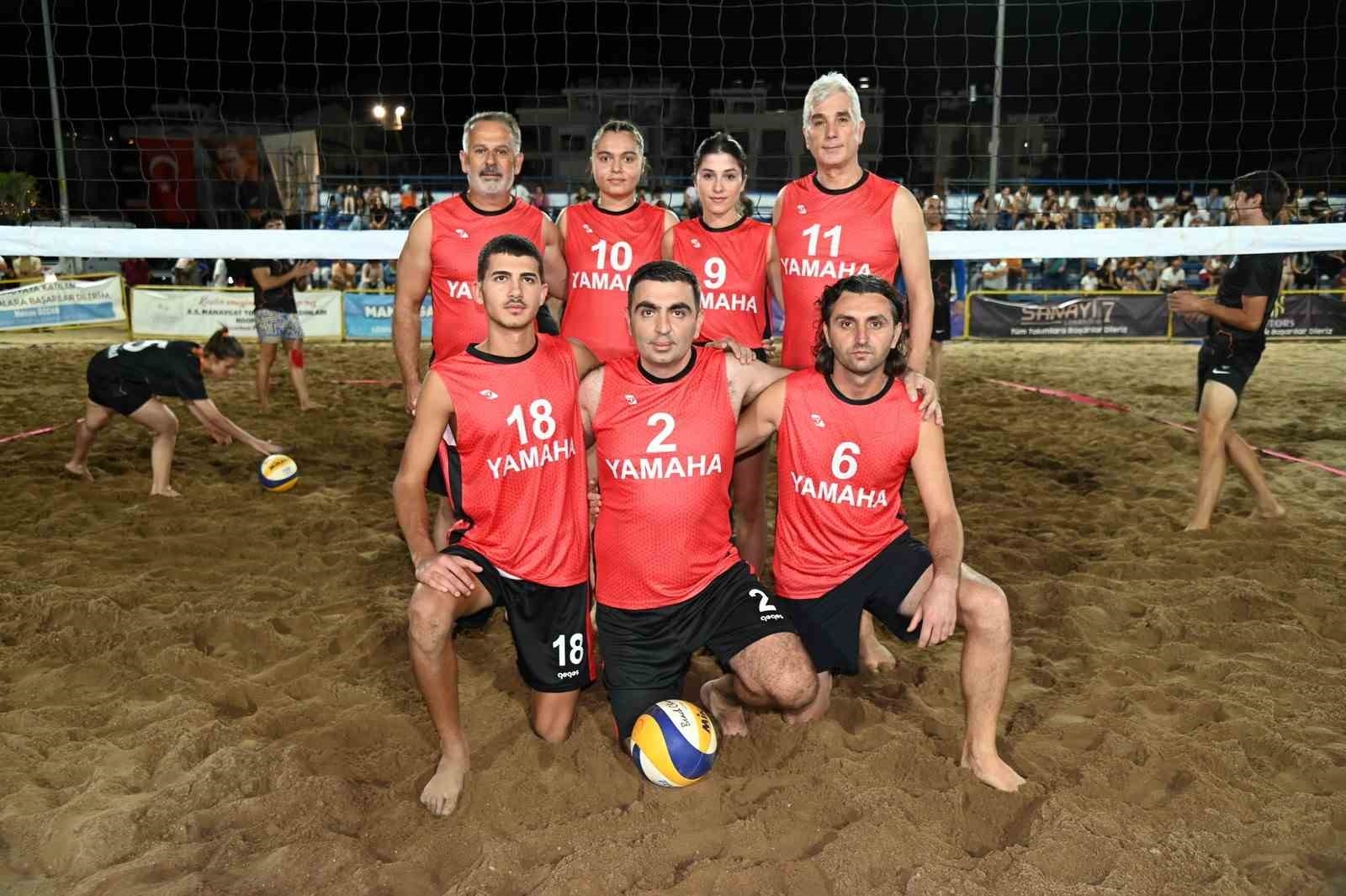 Manavgat'ta plaj voleybolu heyecanı başladı