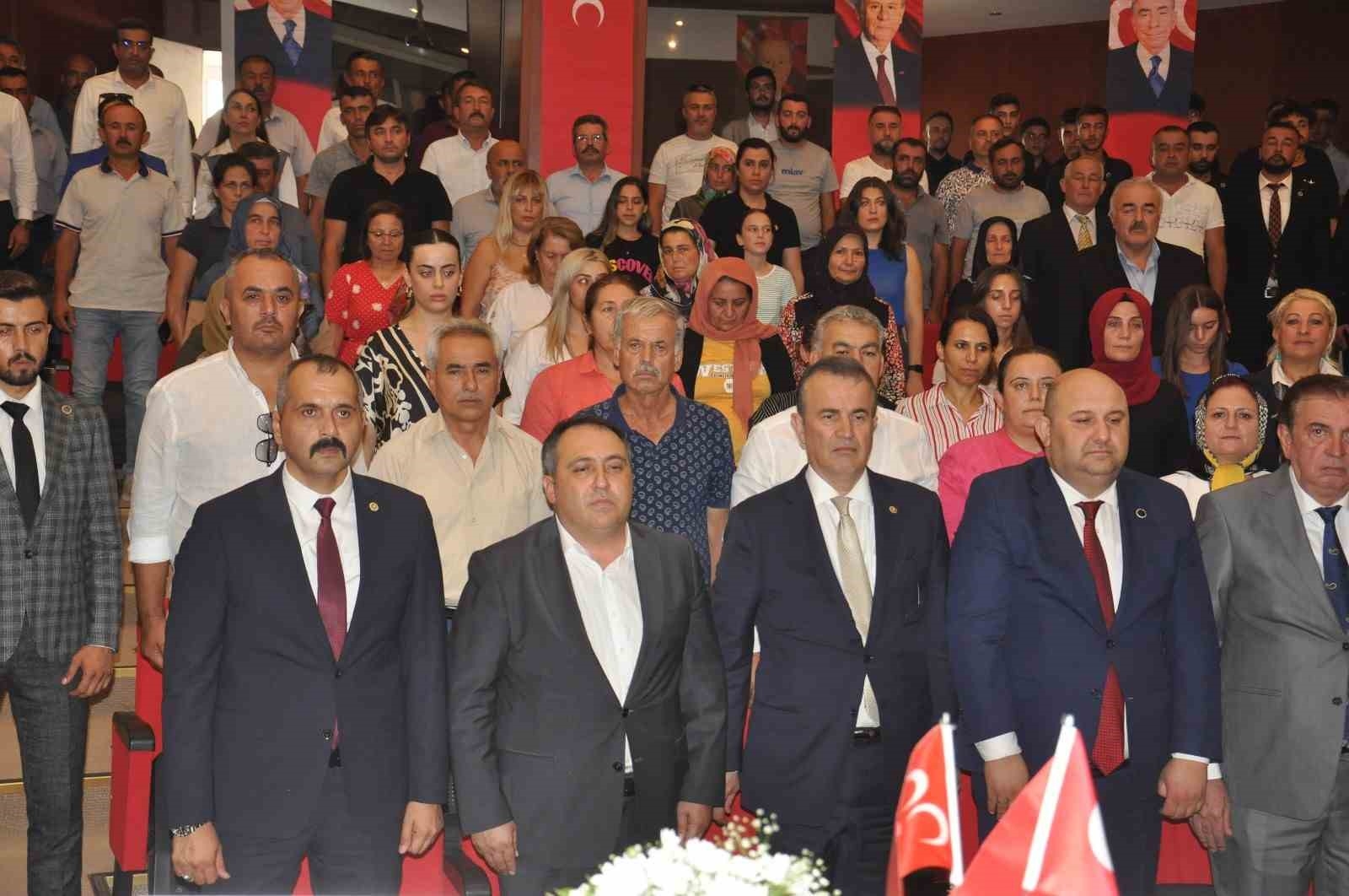 MHP'de Numan Terzi güven tazeledi
