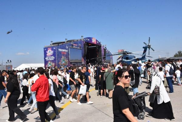 TEKNOFEST'e 4'üncü günde de yoğun ilgi