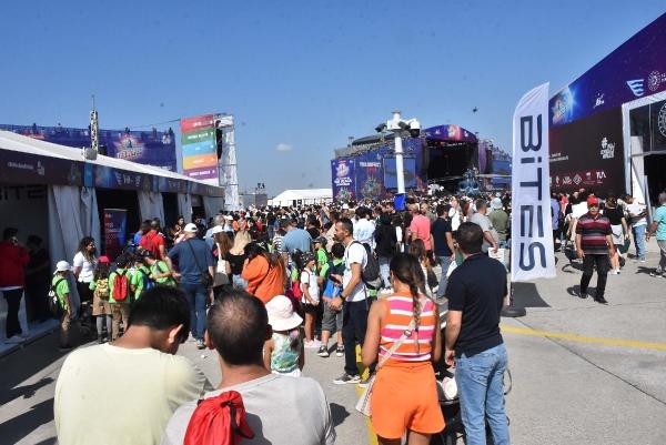 TEKNOFEST'e 4'üncü günde de yoğun ilgi