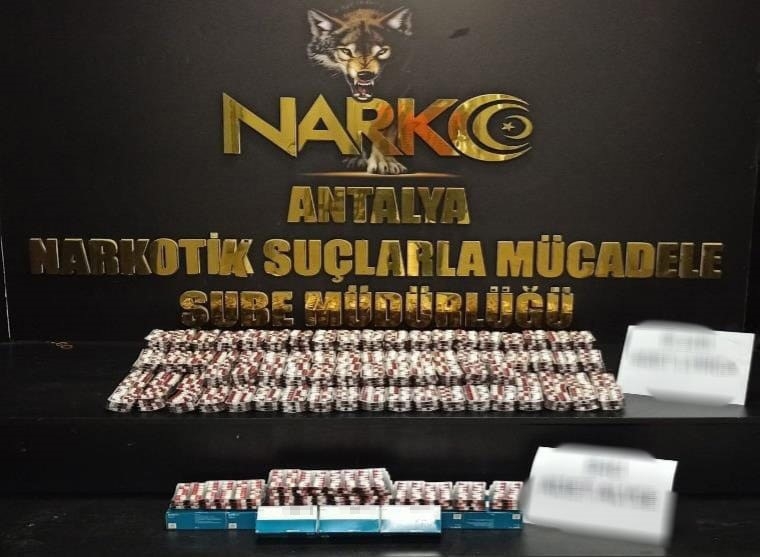 Antalya'da Eylül ayındaki narkotik operasyonlarında 80 şüpheli tutuklandı