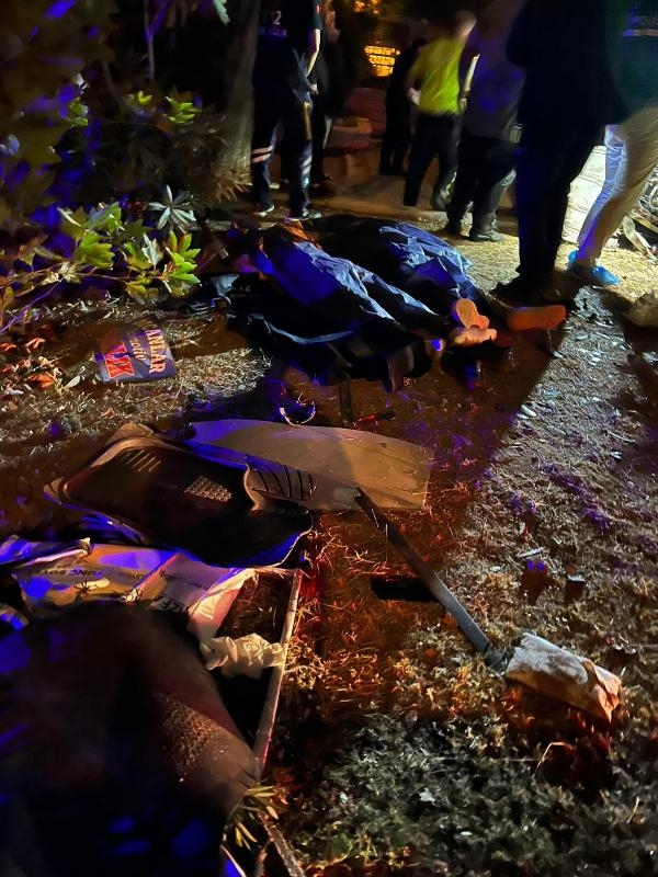 Aydın'da otomobil, kaldırımdaki direğe çarptı: 2 ölü