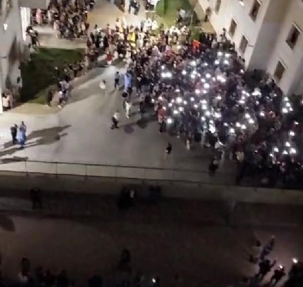Aydın'daki asansör kazası İstanbul'da birçok KYK yurdunda protesto edildi