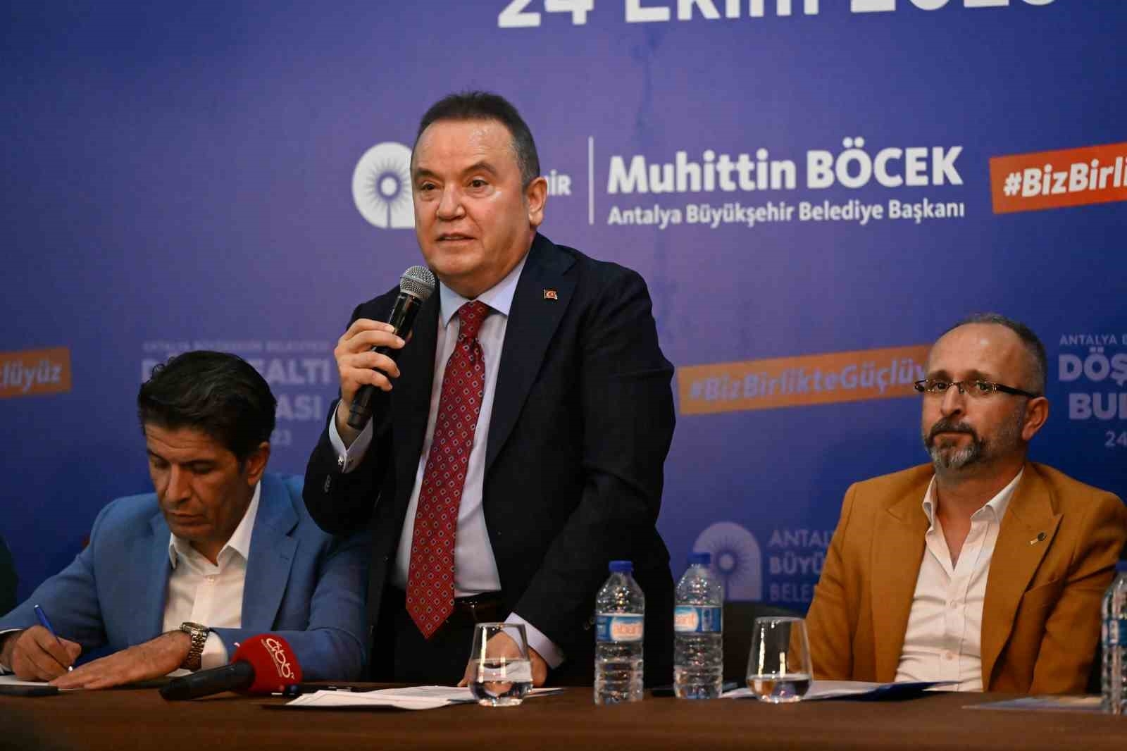 Büyükşehir'den Döşemealtı'a dev yatırım