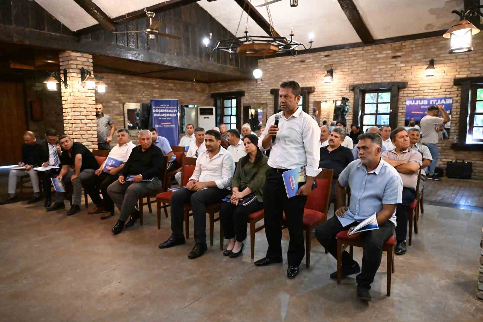 Büyükşehir'den Döşemealtı'a dev yatırım