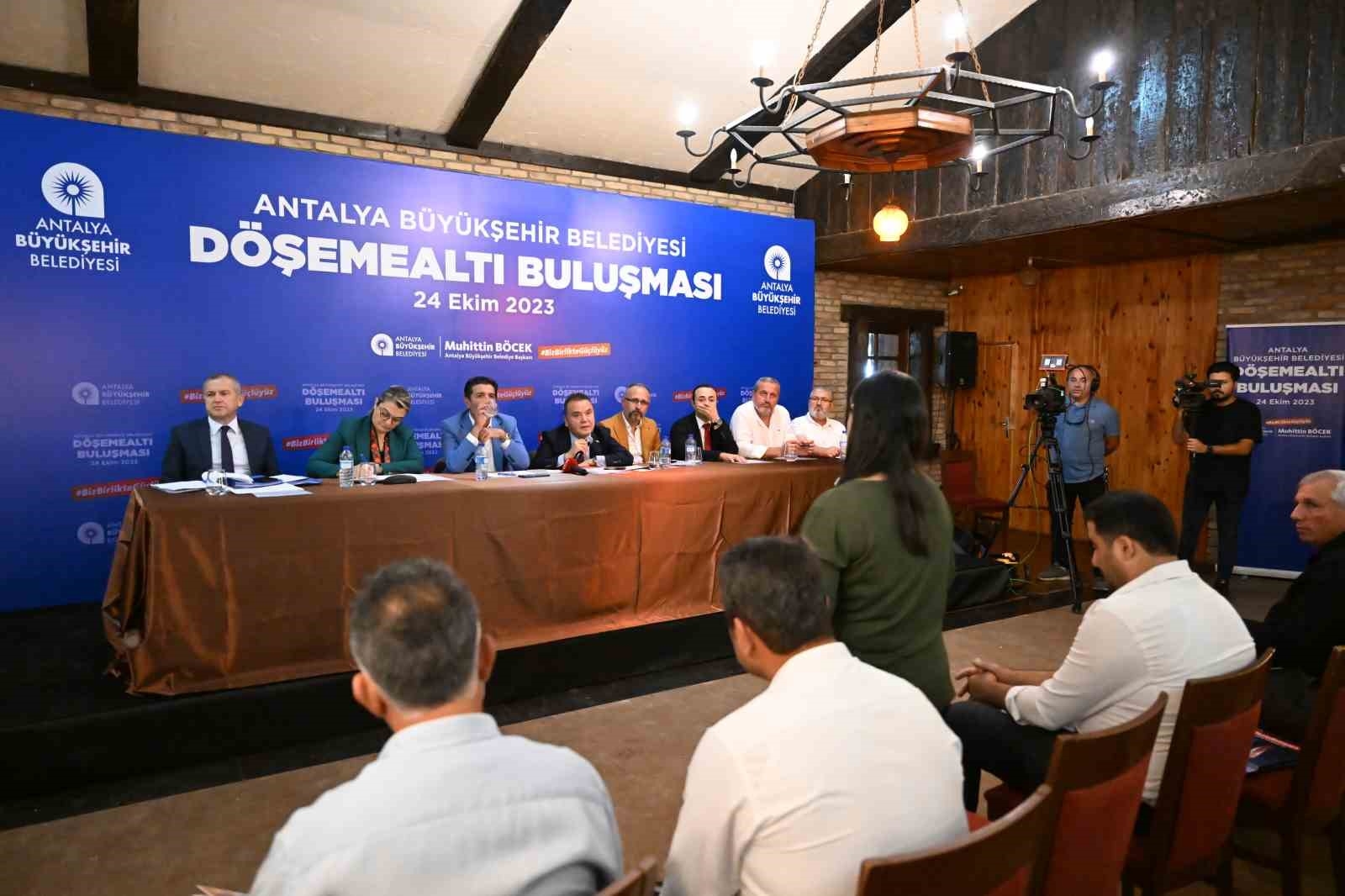 Büyükşehir'den Döşemealtı'a dev yatırım