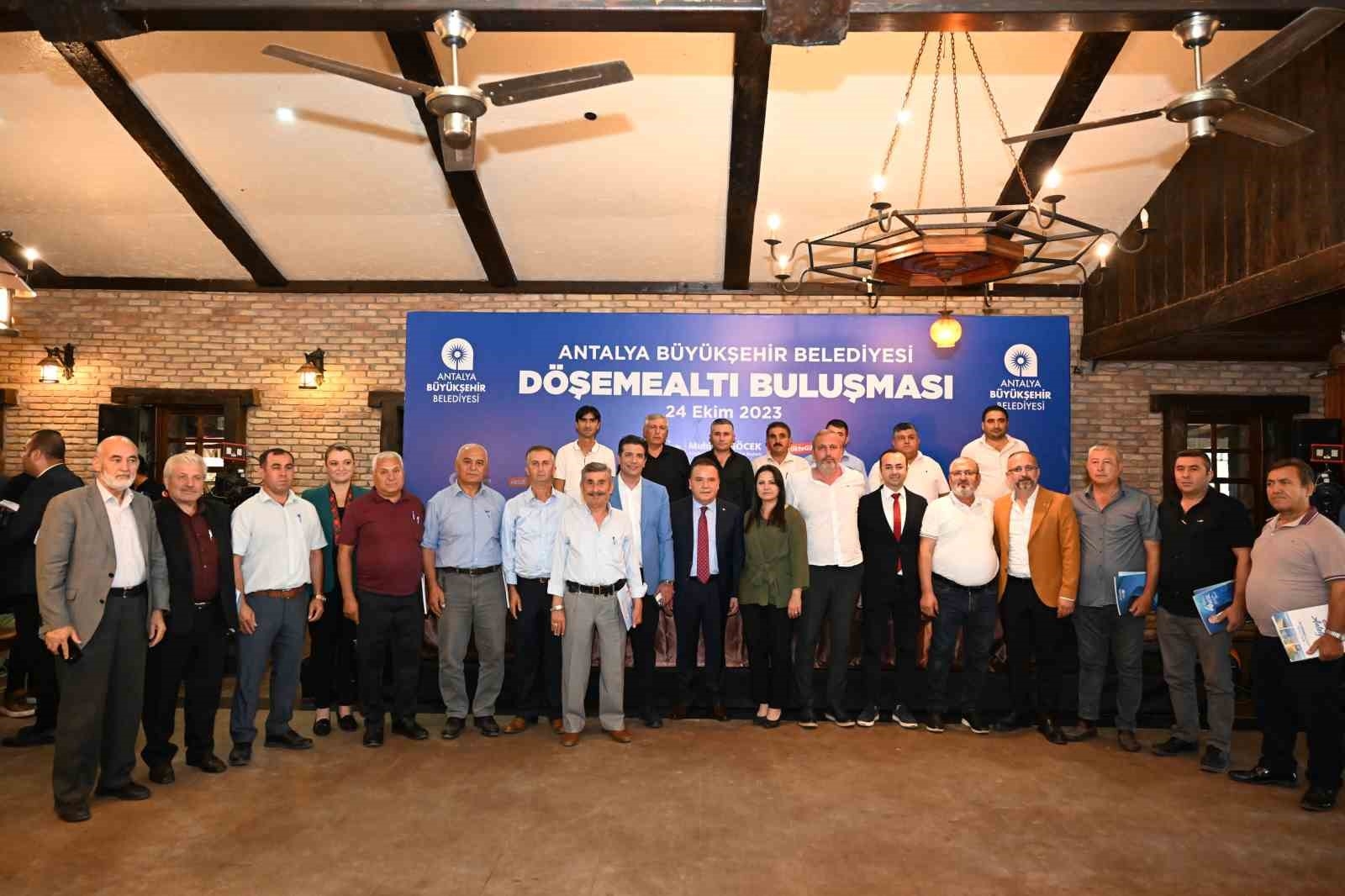 Büyükşehir'den Döşemealtı'a dev yatırım