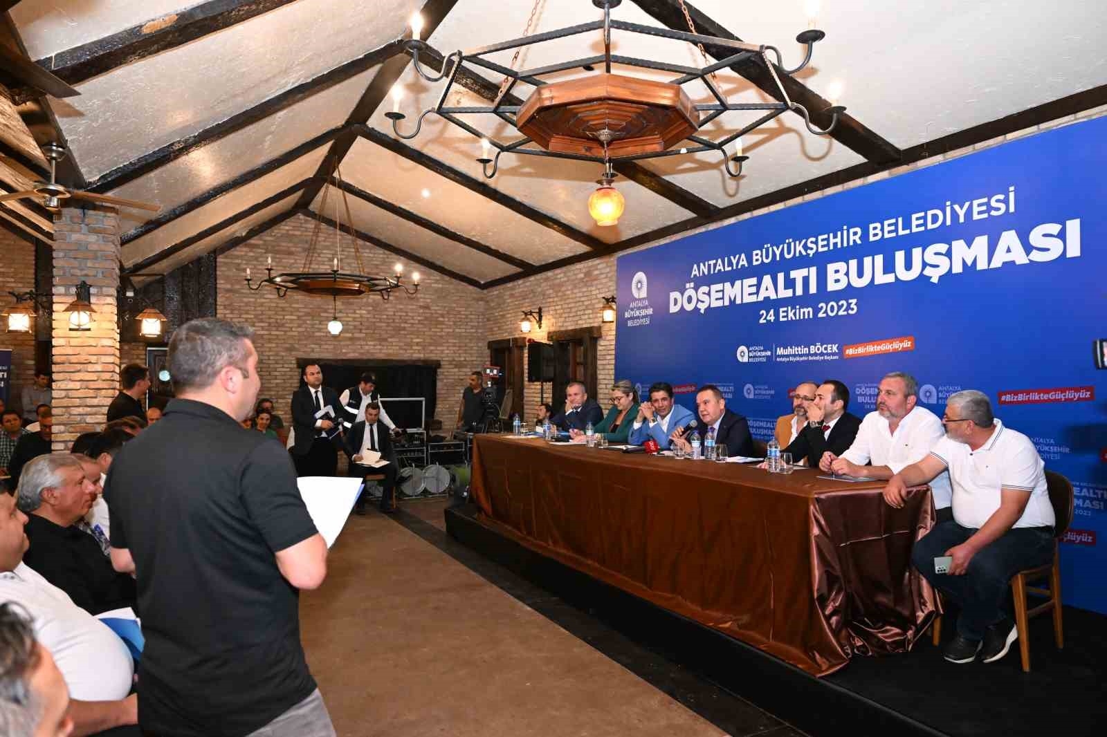 Büyükşehir'den Döşemealtı'a dev yatırım