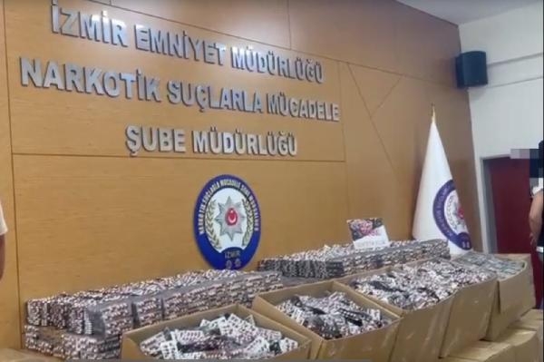 Kamyonda 401 bin 260 sentetik uyuşturucu hap ele geçirildi